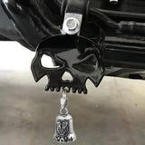 Skull Head Guardian Bell Mounting Bracket for Motorcycle