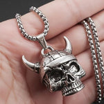 Guardian Bell - Nordic 'Viking Warrior Skull' Biker Bell