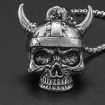 Guardian Bell - Nordic 'Viking Warrior Skull' Biker Bell