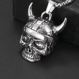 Guardian Bell - Nordic 'Viking Warrior Skull' Biker Bell