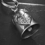 Guardian Bell - 'Angels Heart' Biker Bell