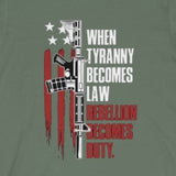 AR-15 Tyranny Becomes Law T-Shirt