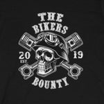 Awesome Unisex 'The Bikers Bounty' Logo Tee