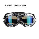 'Aviator' Style Motorcycle Goggles