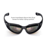 Motorcycle Riding Glasses - Daisy C5 Desert Storm Anti-Dust