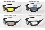 'Daisy X7 Military' Polarized Motorcycle Glasses