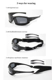 'Daisy X7 Military' Polarized Motorcycle Glasses