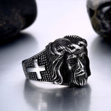 316L Stainless Steel 'J.C.' Ring