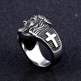 316L Stainless Steel 'J.C.' Ring