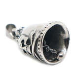 Guardian Bell - 'Jolly Roger Pirate Skull & Crossed Bones' Biker Bell