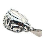 Guardian Bell - 'Jolly Roger Pirate Skull & Crossed Bones' Biker Bell