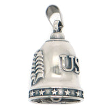 Guardian Bell - Patriotic USA 'American Stars & Stripes' Biker Bell