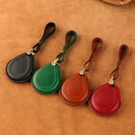 Harley Davidson Leather Keychain Cover - Handmade HD Key Case 4 Colors