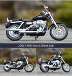 1:18 Scale '2006 FXDBI Dyna Street Bob' Die Cast Collectible Model