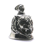 Guardian Bell - Fierce 'Tiger Head' Biker Bell stainless steel