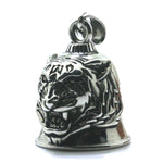 Guardian Bell - Fierce 'Tiger Head' Biker Bell stainless steel