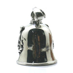 Guardian Bell - Fierce 'Tiger Head' Biker Bell stainless steel