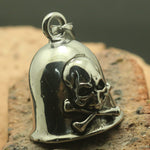 Guardian Bell - Classic 'Skull & Cross Bones' Biker Bell