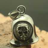 Guardian Bell - Old Skool 'Bearded Biker' Motorcycle Protection Bell