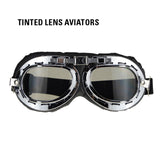 'Aviator' Style Motorcycle Goggles